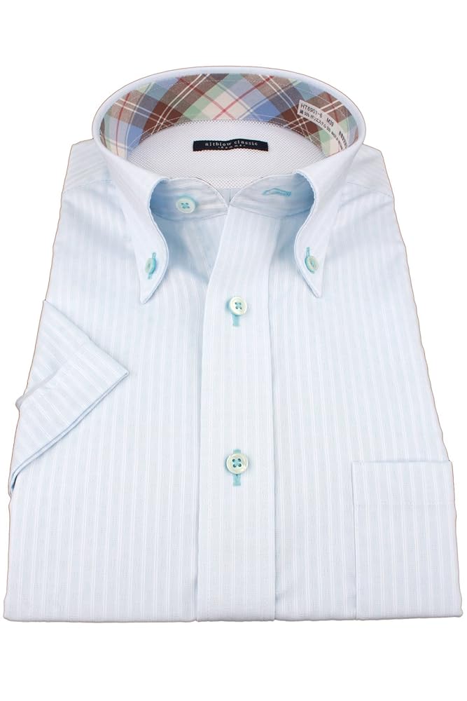 2点まとめ✨新品タグ付き✨23SS✨ブラックレーベル　半袖ボタンダウン　ホワイト ボタンダウンスタンダードワイシャツ【キング&トール】 (E3GR